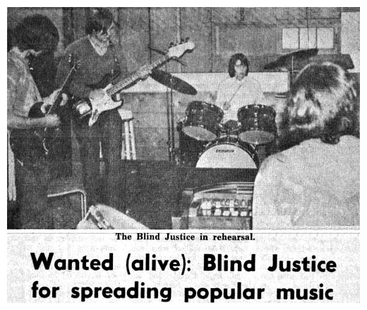 Blind
                              Justice Newspaper Article