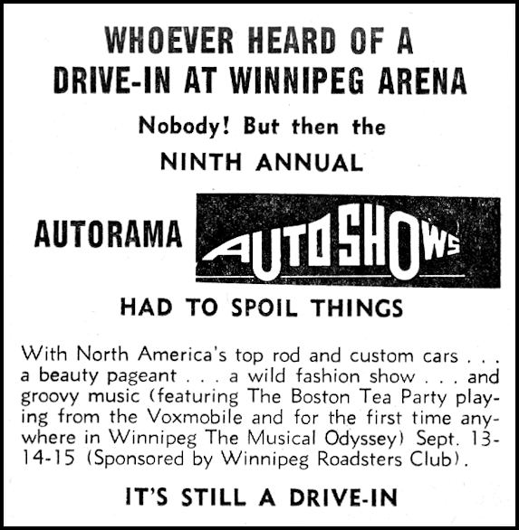 Boston Tea
                              Party at Autorama