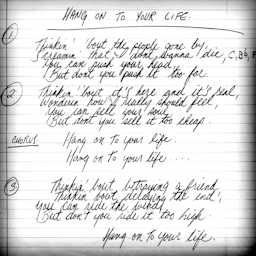 Hang On To Your Life Hang On To Your Life