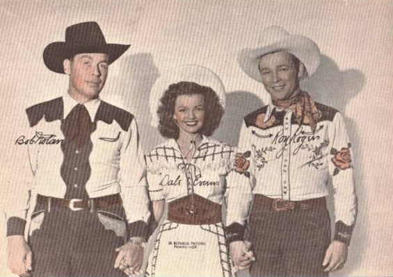 Bob Nolan,
                              Dale Evans, Roy Rogers