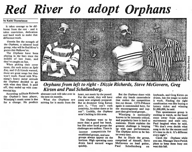 Red River to Adopt
                              Orphans