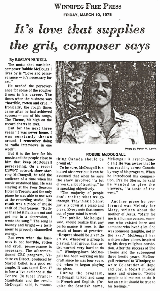 Winnipeg Free
                              Press Article