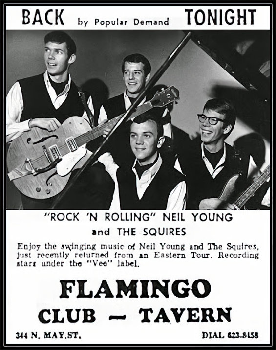November 1964 Promo for
                              Flamingo Club