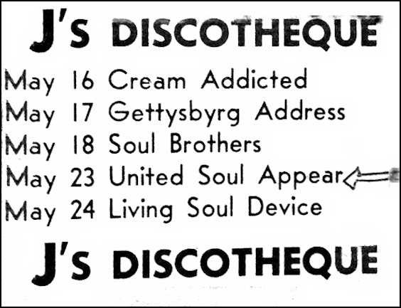 J's Discotheque Ad