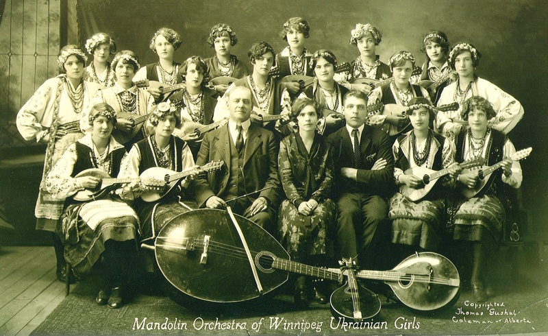 Mandolin Orchestra of Winnipeg,
                              Ukrainian Girls 1926