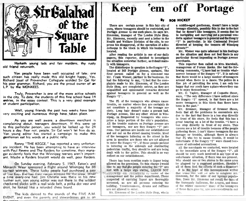 Sir Galahad of the Square Table